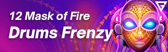 12 Masks of Fire Drum Frenzy
