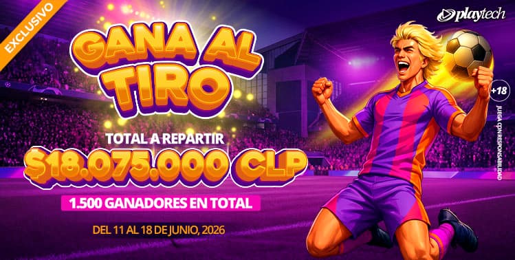 Torneo Exclusivo Torneo Gana al Tiro por Playtech
