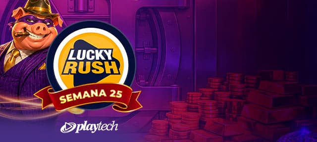 Promoción Lucky Rush por Playtech